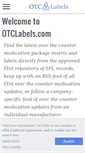 Mobile Screenshot of otclabels.com